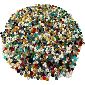 LEGO® 1x1 Plaques rondes Mélange de couleurs - 4073 NOUVEAU ! Quantité... pas cher