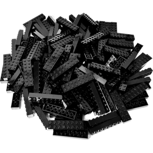 LEGO® Briques 2x8 Noir - 3007 NOUVEAU Quantité 25x pas cher