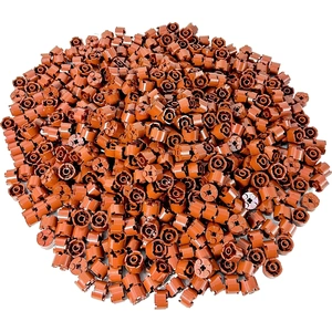 LEGO 2x2 Brique ronde rouge-brun pas cher