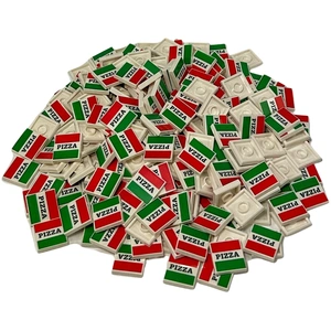 LEGO® 2x2 Carreaux Pizza Carreaux Pizza - 3068b NOUVEAU Quantité 10x