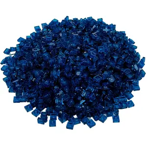 LEGO® 1x1 Plaques de construction Transparent Bleu foncé - 3024 NOUVEA... pas cher