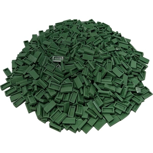 LEGO® 1x2 Carreaux Vert sable - 3069b NOUVEAU Quantité 25x