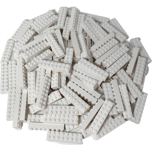 LEGO® Briques 2x8 Blanc - 3007 NOUVEAU ! Quantité 100x pas cher