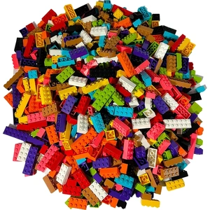 LEGO® Briques hautes Mélange de couleurs NOUVEAU ! Quantité 50Vendu parkaufland