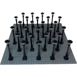 LEGO® Lampadaires Lampadaire Noir - 11062 NOUVEAU ! Quantité 10xVendu parkaufland