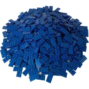 LEGO® 2x4 Plaques de construction Bleu foncé - 3020 NOUVEAU ! Quantité... pas cher