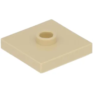 LEGO® 2x2 Carreaux Modifiés Jumper Plate Beige clair - 87580 NOUVEAU !... pas cher
