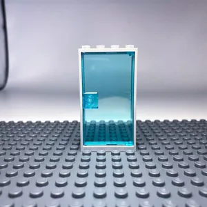 LEGO® 1x4x6 Portes Bleu et blanc Cadre pour maison, bâtiment NOUVEAU  ... pas cher