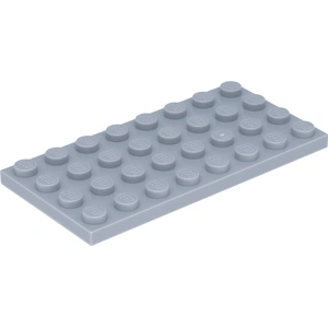 LEGO® 4x8 Panneaux de construction Gris clair Constructible des deux c...