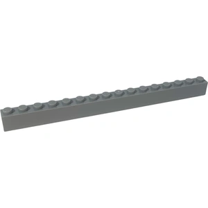 LEGO® 1x16 Briques hautes Gris clair - 2465 NOUVEAU ! Quantité 25x pas cher