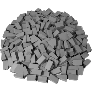 LEGO® 2x2x3 Tuiles Gris clair pour toit - 3684c NOUVEAU ! Quantité 500...Vendu parkaufland
