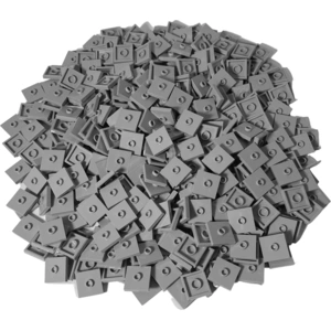 LEGO® 2x2 Carreaux Modifiés Jumper Plate Gris clair - 87580 NOUVEAU ! ... pas cher
