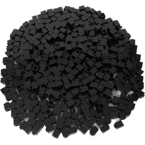 LEGO® 1x1 Briques hautes Noir - 3005 NOUVEAU Quantité 500x pas cher