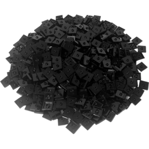 LEGO® 2x2 Carreaux Modifiés Jumper Plate Noir - 87580 NOUVEAU Quantit... pas cher