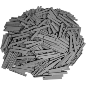 LEGO® 1x8 Carreaux Gris clair - 4162 NOUVEAU  Quantité 100x pas cher
