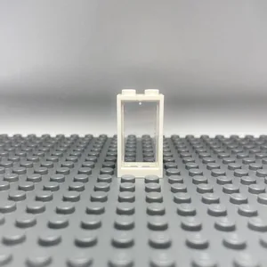 LEGO® 1x2x3 Fenêtre Transparent Cadre blanc pour maison, bâtiment NOUV... pas cher