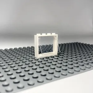 LEGO® 1x4x3 Fenêtre Transparent Cadre blanc pour maison, bâtiment NOUV...Vendu parkaufland