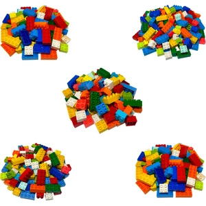 LEGO® DUPLO® 30 briques 2x4 et 100 briques 2x2 Mélangé - 3437 3011 NOU... pas cher