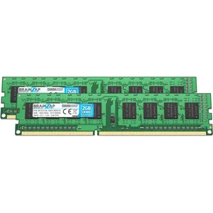 Comparateur de prix : BRAINZAP 4GB (2x 2GB) DDR3 RAM DIMM PC3-8500U 2Rx8 1066 MHz 1.5V CL7 M...