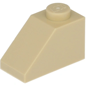 LEGO® 2x1 Briques de toit obliques Beige clair pour toit - 3040 NOUVEA... pas cher