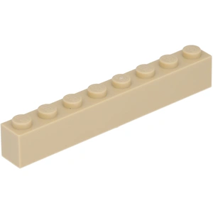 LEGO® 1x8 briques beige clair - 3008 NOUVEAU Quantité 25x pas cher