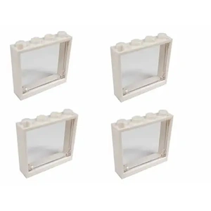 LEGO® City 4 fenêtres Blanc avec vitres transparentes à basculer NOUVE... pas cher