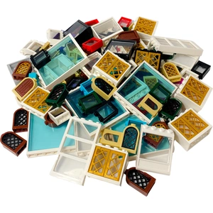 LEGO® Fenêtres Mixtes pour maison, bâtiment NOUVEAU  Quantité 100x - C...Vendu parkaufland