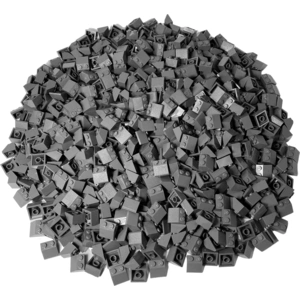 LEGO® 2x2 Tuiles Gris foncé pour toit - 3039 NOUVEAU ! Quantité 250x pas cher