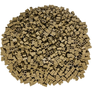 LEGO® 1x2 Briques de construction beige foncé - 98283 NOUVEAU ! Quanti... pas cher