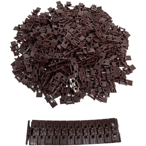 LEGO® Technic Grands maillons de chaîne marron foncé pour pelleteuse e... pas cher
