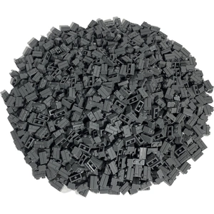 LEGO® 1x2 Briques de mur Grandes briques Gris foncé - 98283 NOUVEAU ! ... pas cher