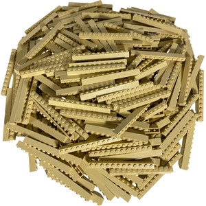 LEGO® 1x12 Briques hautes beige clair - 6112 NOUVEAU ! Quantité 25xVendu parkaufland