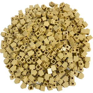 LEGO® 1x1 Convertisseur brique modifiée avec picot beige clair - 87087...Vendu parkaufland
