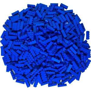 LEGO® 1x4 briques bleu - 3010 NOUVEAU ! Quantité 50x pas cher