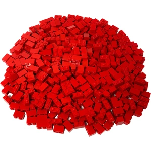 LEGO® briques 1x2 rouge - 3004 NOUVEAU Quantité 50x pas cher