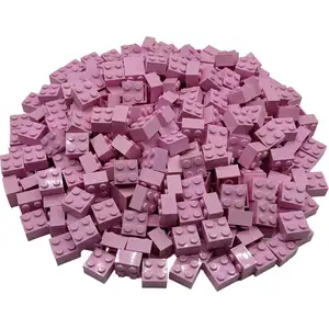 LEGO® Briques 2x2 Rose - 3003 NOUVEAU ! Quantité 50x pas cher