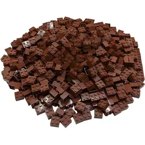 LEGO® Briques 2x2 Marron Rouge - 3003 NOUVEAU ! Quantité 100x pas cher