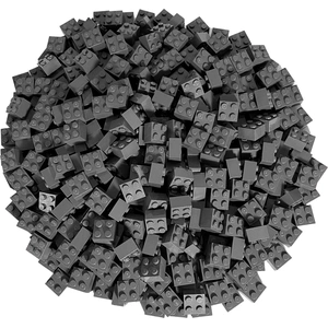 LEGO® Briques 2x2 Gris foncé - 3003 NOUVEAU Quantité 100x pas cher