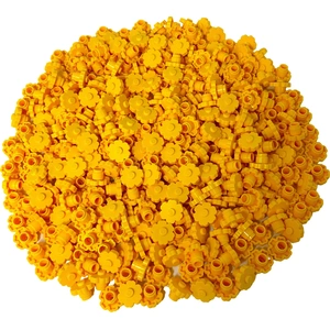 LEGO® 2x2 Fleur avec picot ouvert arrondi Jaune - 98262 NOUVEAU ! Quan... pas cher