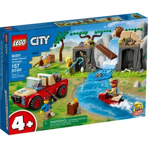 LEGO® City Véhicule tout-terrain de secours aux animaux - 60301 NOUVEA... pas cher
