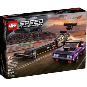 LEGO® Speed Champions Mopar Dodge//SRT Dragster & 1970 Dodge Challenge... pas cher