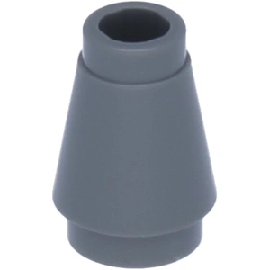 LEGO® 1x1 Brique de Cône Gris Foncé Cylindre - 4589b NOUVEAU ! Quantit...Vendu parkaufland