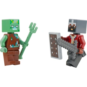 LEGO® Minecraft Mini set Héros courageux vs. Noyé  - NOUVEAU  Quantité... pas cher