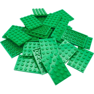 LEGO® 4x6 Plaque de construction Vert - 3032 NOUVEAU Quantité 25xVendu parkaufland