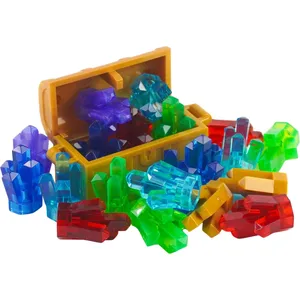 LEGO® Bijoux Trésor 20 cristaux étincelants et 1 coffre au trésor en o... pas cher