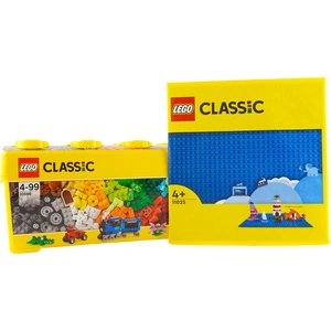 LEGO® Classic Boîte de briques + 1 plaque bleue - 10696 NOUVEAU Pièce... pas cher