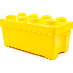 LEGO Boîte de rangement jaune moyen pas cher