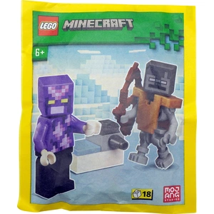LEGO® Minecraft Stray, Crystal Knight et Machine à tirer - 662401 NOUV... pas cher