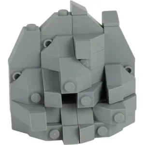 LEGO® MOC Set de rochers - Eléments de rochers et de pierres compatibl... pas cher