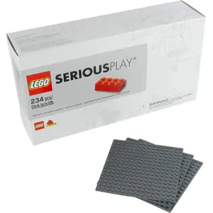LEGO® SERIOUS PLAY Set de démarrage avec 3 plaques de construction 16x...